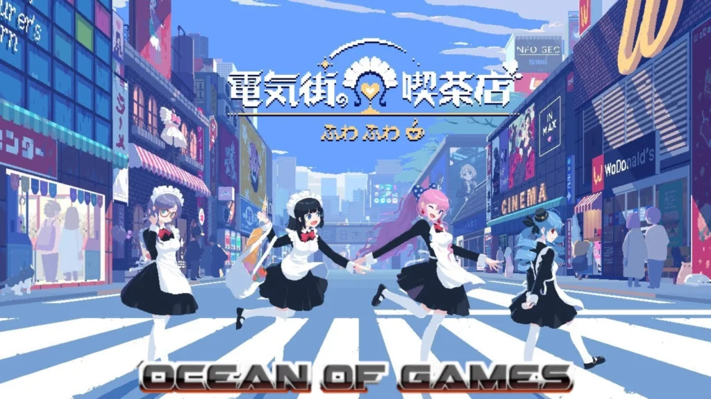 Maid Cafe on Electric Street Ocean of Games