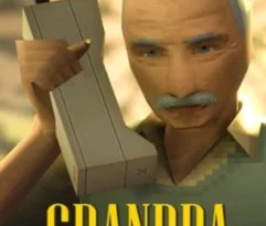 Grandpa High On Retro